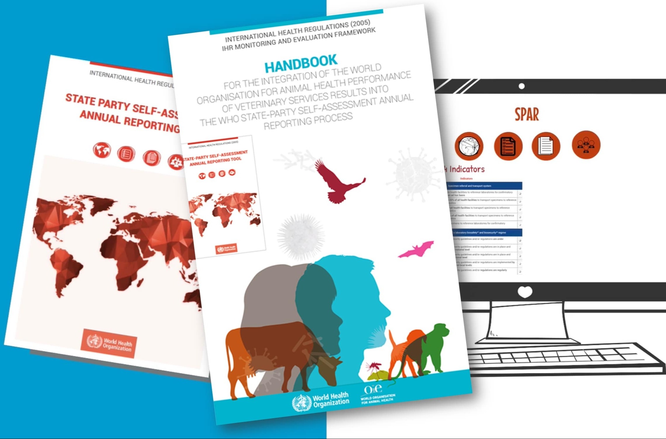 Depiction of handbook cover