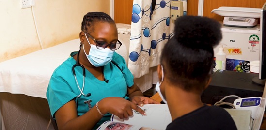 Still image from the video: WHO supporting the health sector to end FGM