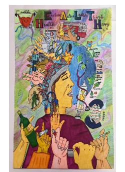 WHD2024 art competition - 2nd prize - Bangladesh - Sanika Naznine (Cat1-B)