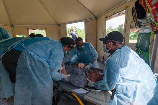 Fiji’s Emergency Medical Assistance Team Triage Training