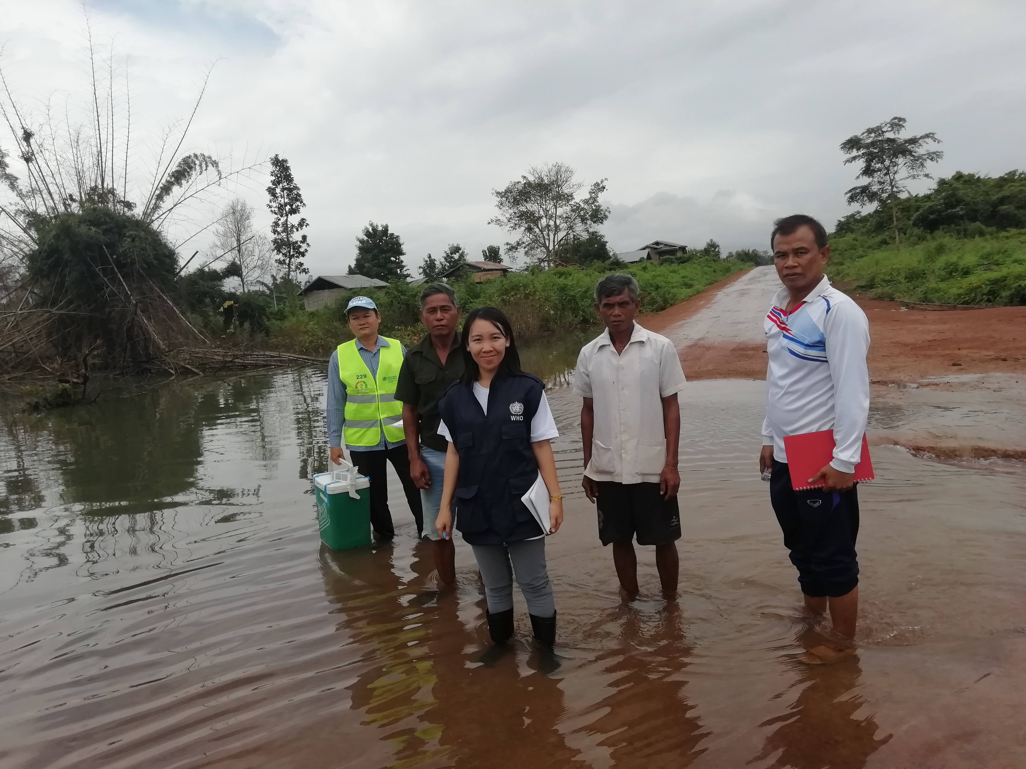 Flash flooding in the Lao People’s Democratic Republic